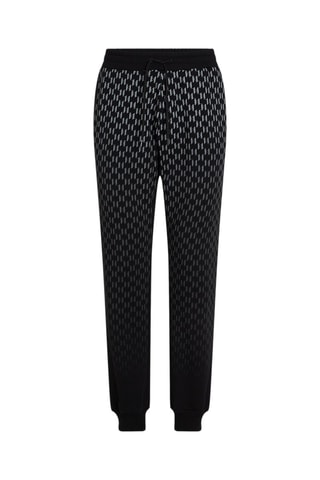 Jogging en coton bio - Noir