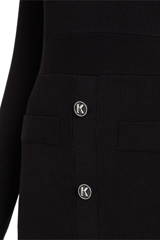 Robe droite - Noir