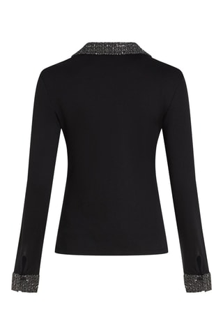 Polo en coton biologique - Noir