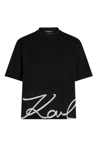 T-shirt en coton biologique - Noir
