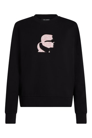 Sweat en coton bio - Noir