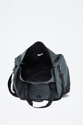 Sac de voyage - Gris foncé et noir