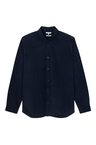 Overhemd Regular Fit - Marineblauw