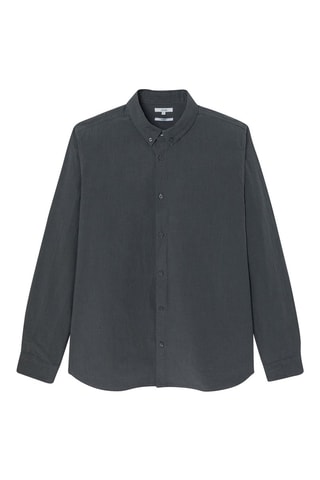 Overhemd Regular Fit - Donkergrijs