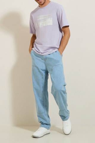 T-shirt regular - Lichtpaars