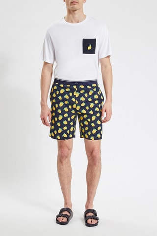 Pyjama Short Marineblauw
