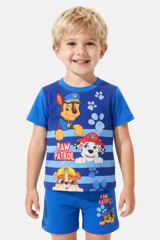 Camiseta y short La Patrulla Canina - Azul
