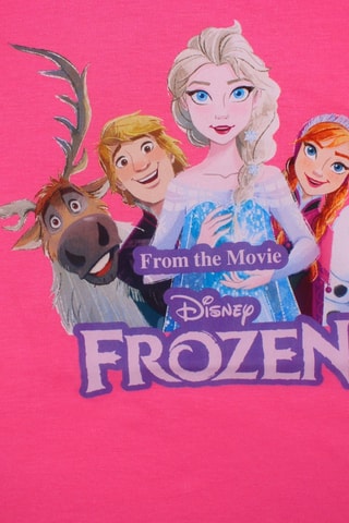 Camiseta Frozen Disney - Rosa