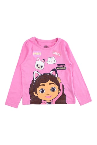 Pijama Gabby e a Casa de Bonecas - Rosa - Rosa