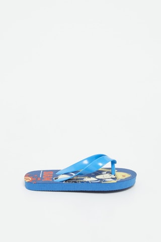 Chanclas Sam el bombero - Rojo y azul