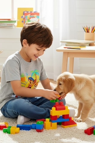 Camiseta La Patrulla Canina - Gris