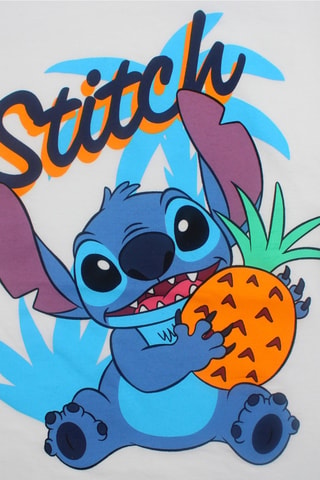 Camiseta Stitch Lilo y Stitch Disney - Blanco