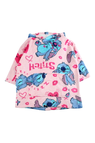 Poncho con capucha Lilo y Stitch Disney - Rosa