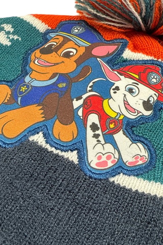 Gorro con borla Chase y Marshall La Patrulla Canina  - Azul