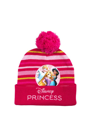 Gorro Princesas Disney  - Rojo, rosa y dorado