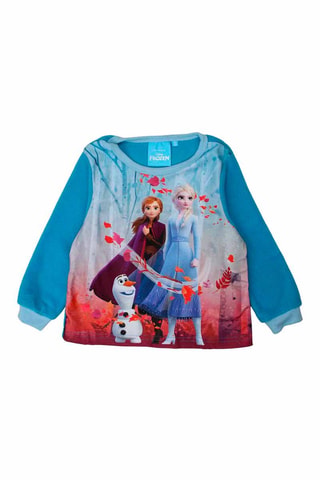 Pijama polar Frozen Disney - Azul - Azul