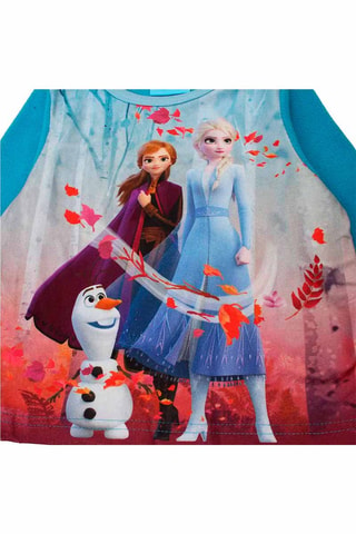Pijama polar Frozen Disney - Azul - Azul