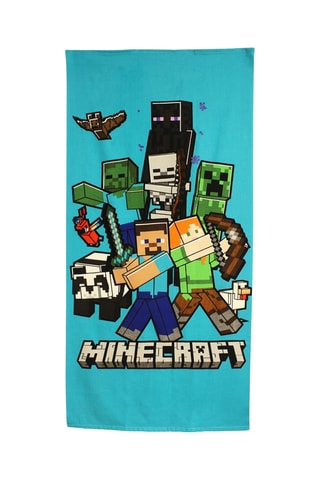 Asciugamano Minecraft - Blu