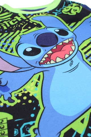 Pijama polar Stitch Lilo y Stitch Disney  - Azul marino