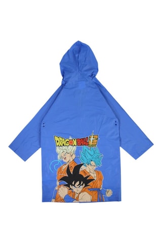 Impermeable con capucha Dragon Ball Super  - Azul