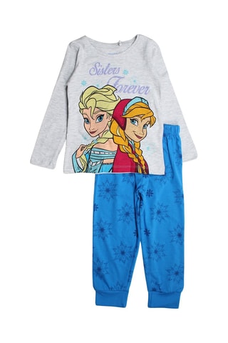 Pijama Frozen Disney - Azul e cinzento - Azul