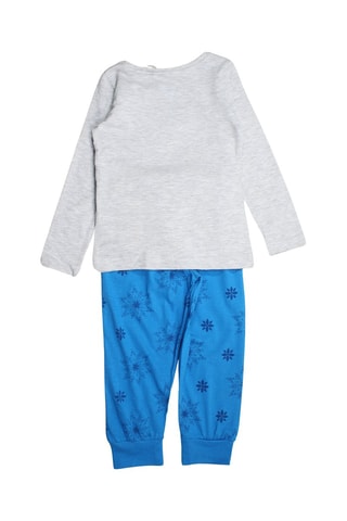Pijama Frozen Disney - Azul e cinzento - Azul
