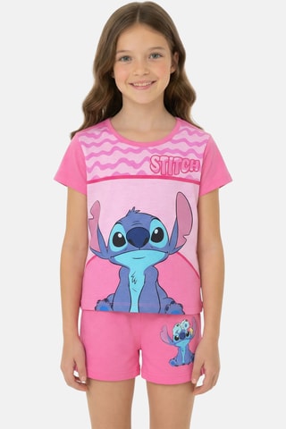 Pijama Lilo e Stitch Disney - Fúchsia