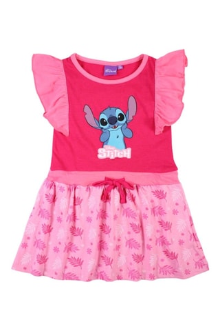 Vestido Stitch Lilo y Stitch Disney - Fucsia - Azul y rosa