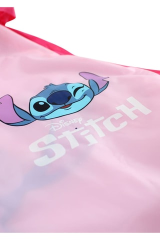 Impermeable con capucha Stitch Lilo y Stitch Disney - Rosa