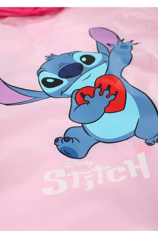 Impermeable con capucha Stitch Lilo y Stitch Disney - Rosa
