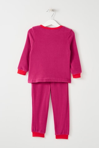 Pijama polar Miraculous - Vermelho e violeta