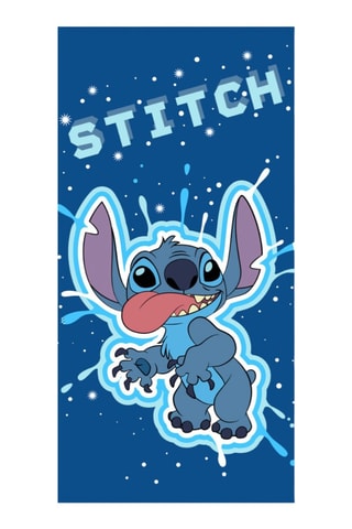 Asciugamano Stitch Lilo e Stitch Disney  - Blu