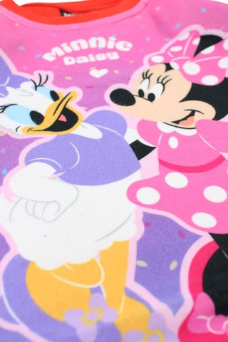 Pijama polar Margarida e Minnie Disney - Vermelho - Vermelho