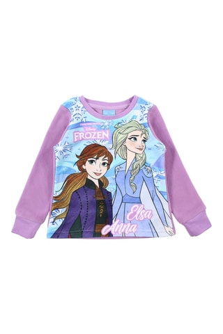 Pijama polar Elsa e Anna Frozen Disney - Malva - Violeta