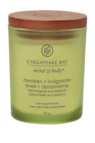 Geurkaars Eveil & Dynamisme - Citroengras Eucalyptus - 96 g