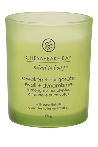 Geurkaars Eveil & Dynamisme - Citroengras Eucalyptus - 96 g