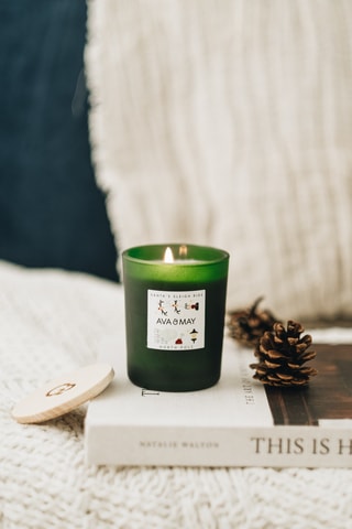 Geurkaars "Santa's Sleigh Ride Boisé" - 180 g