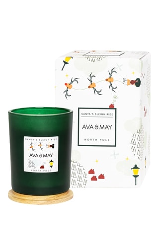 Geurkaars "Santa's Sleigh Ride Boisé" - 180 g