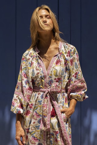 Robe longue Colombian Dreams - Multicolore