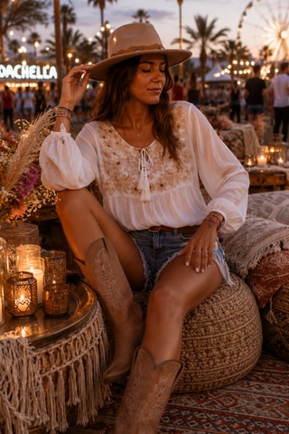 Blouse Sacha - Blanc