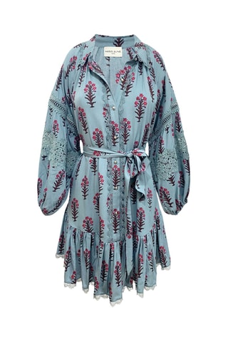 Robe Parisian Chic - Bleu