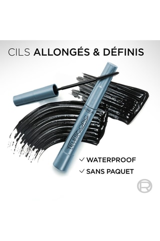 Mascara télescopic waterproof - Noir - 8 ml