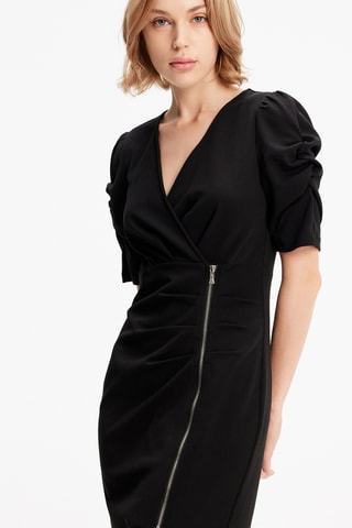 Vestido de tubo - Negro
