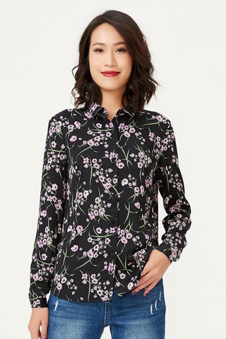 Camisa loose - Negro