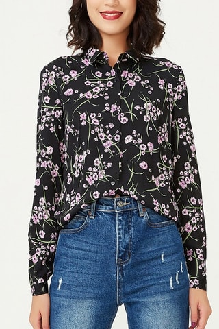 Camisa loose - Negro