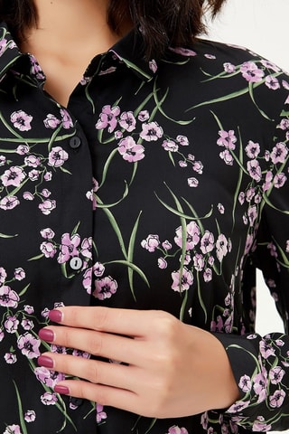 Camisa loose - Negro