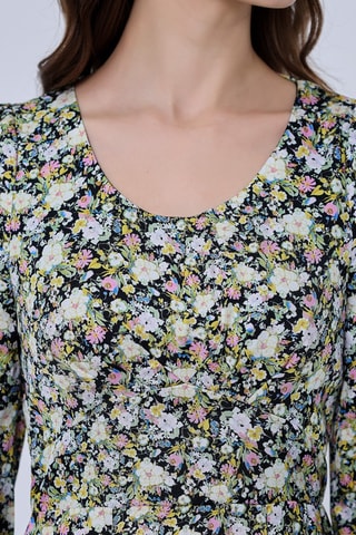 Vestido midi - Blanco