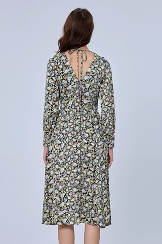 Vestido midi - Blanco