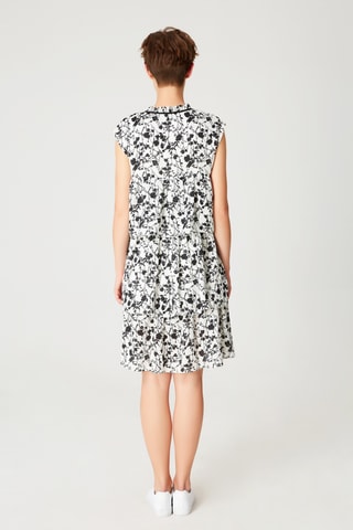 Vestido evasé - Blanco