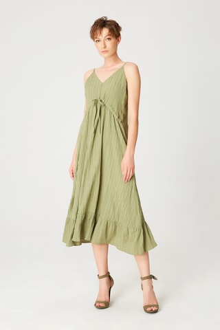 Vestido midi - Verde